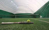 Indoor tennis court