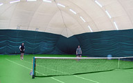 Indoor tennis court